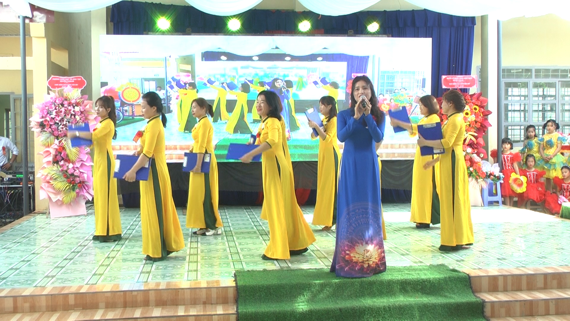 Khai giảng năm học 2024 – 2025 và đón Bằng công nhận Trường Tiểu học Lý Thường Kiệt, xã Cư Bông đạt chuẩn Quốc gia mức độ I